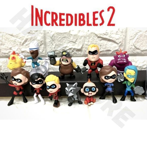 Pixar THE INCREDIBLE 2 Toys Minifigures, Fire Jack - Picture 7 of 8